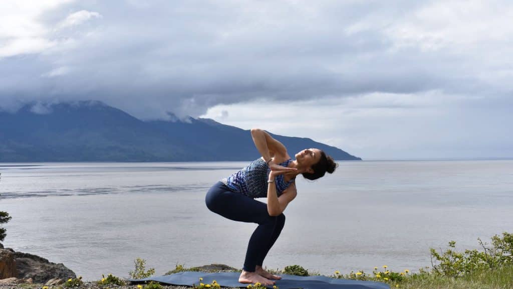 10 Essential Yoga Postures: Chair Pose
